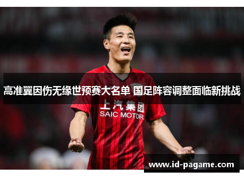 高准翼因伤无缘世预赛大名单 国足阵容调整面临新挑战