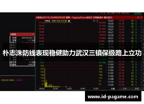 朴志洙防线表现稳健助力武汉三镇保级路上立功 朴志洙防线表现稳健助力武汉三镇保级路上立功